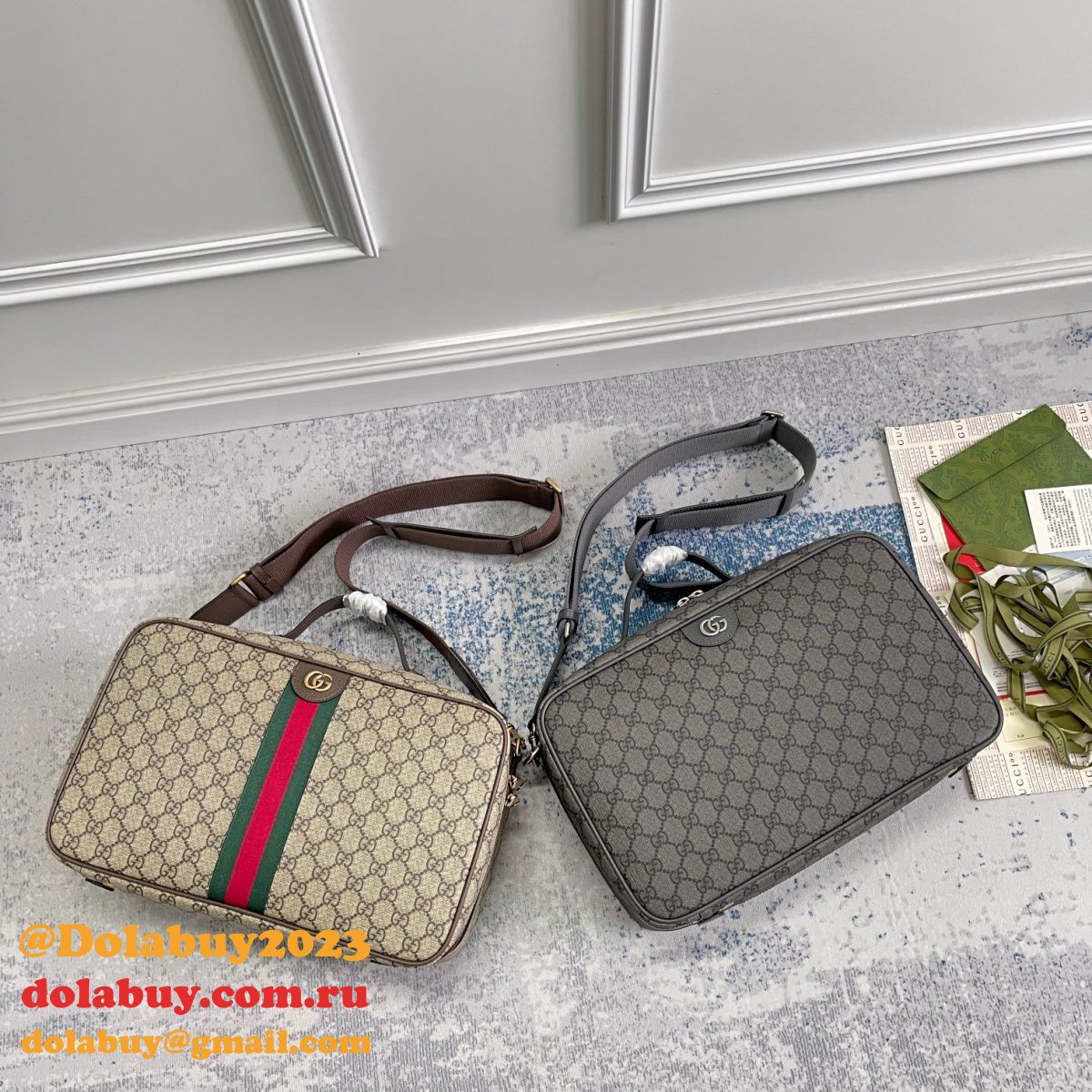 Top Quality Gucci Savoy shoe case Supreme 752587