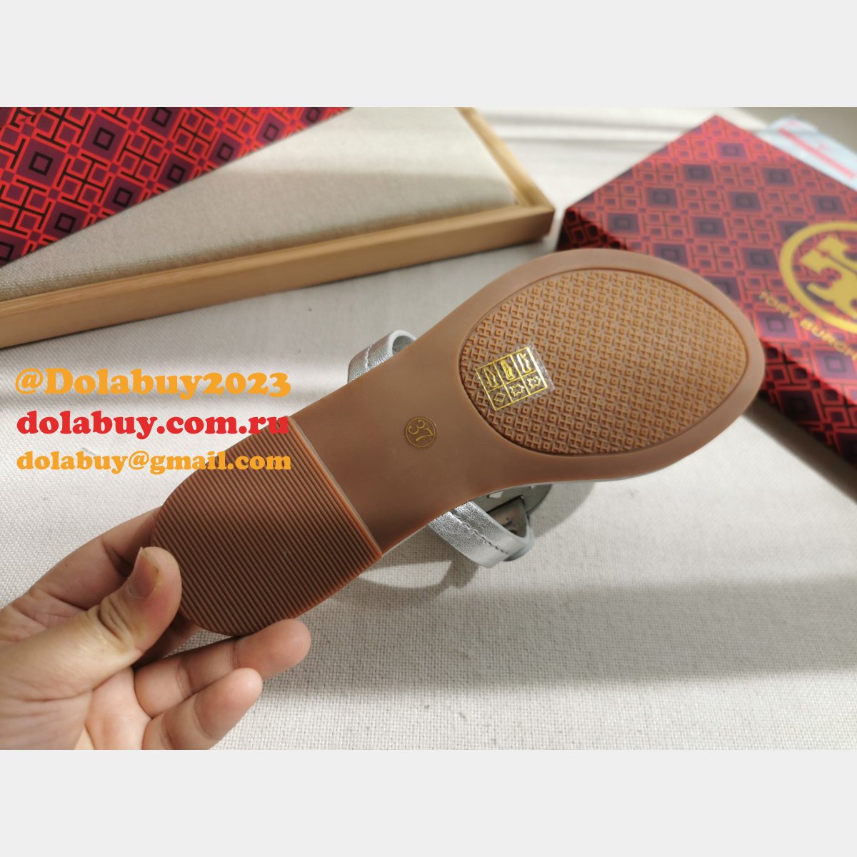 Replica Tory Burch High Quality  Miler Sandal Shoes