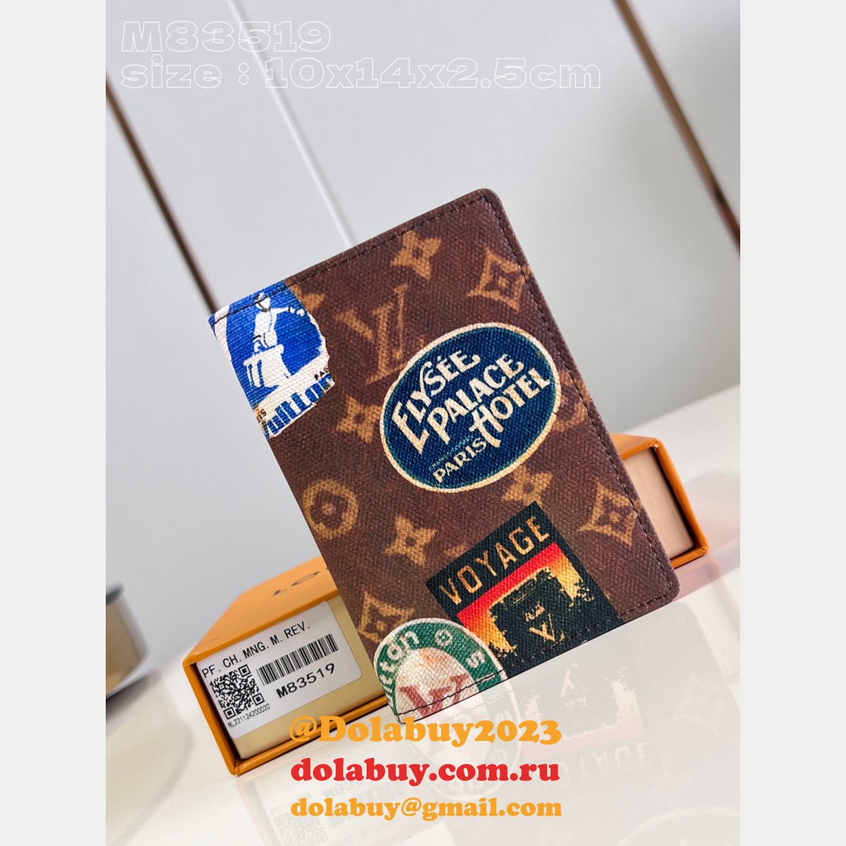 Toilet Cosmetic zippy Wallet Passport Cover Lisa Wall Pouch LV Bag