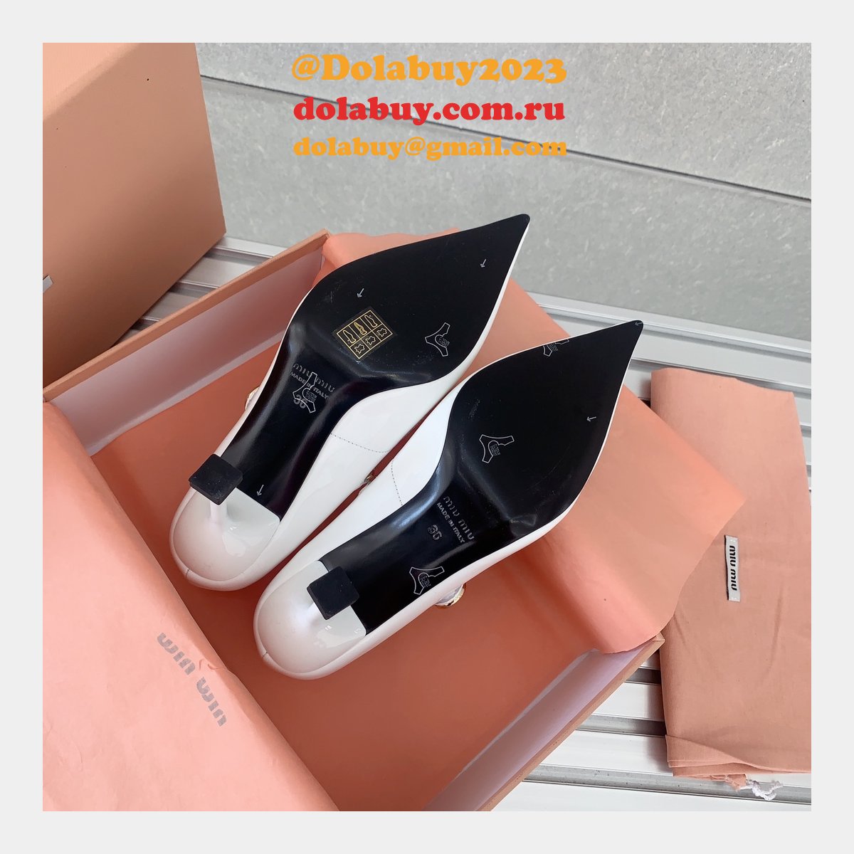 Our shop offer you cheap Replica Miu Miu Shoes