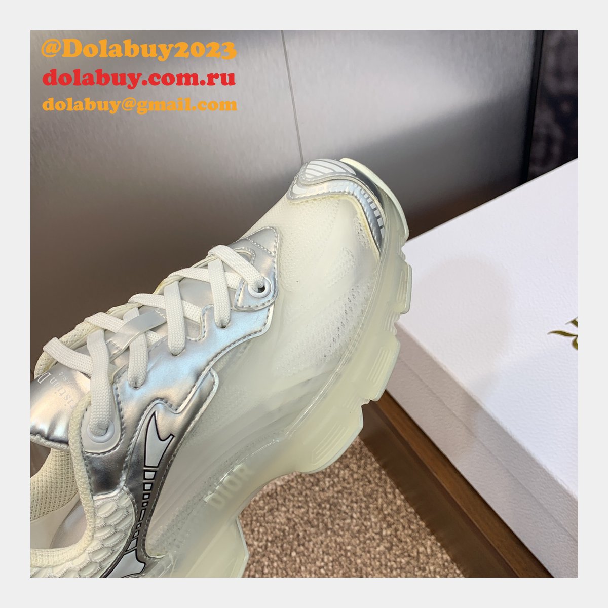 The Best Replicas Dior Vibe Sneakers AAA+ Quality Shoes