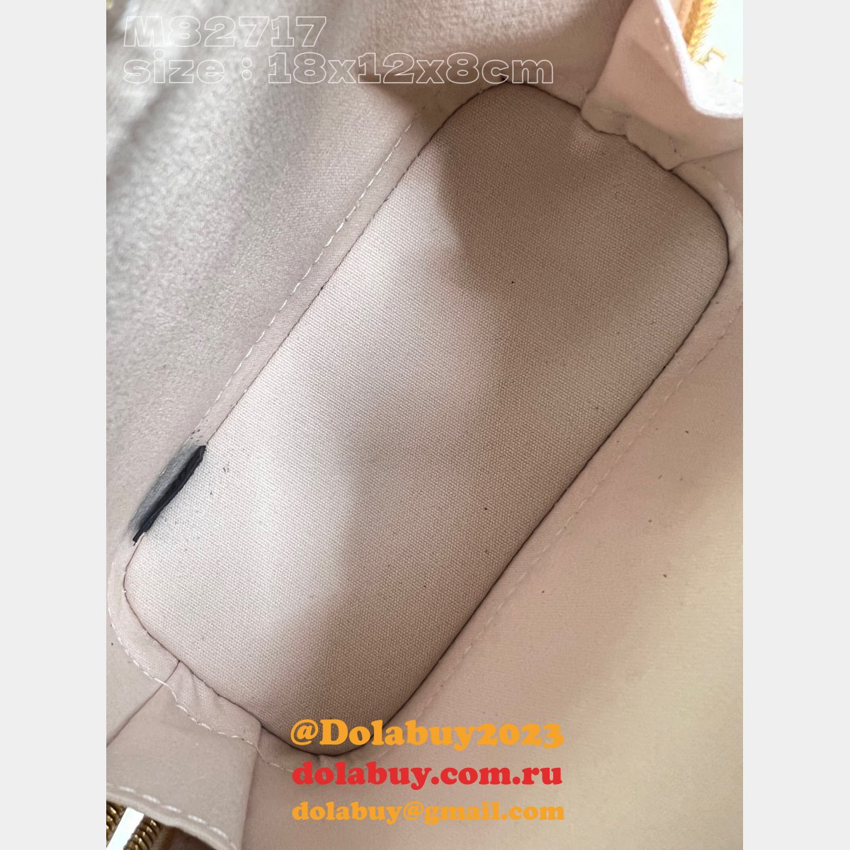 Fashion M82717 Louis Vuitton Nano Alma Monogram Canvas Fake Bag