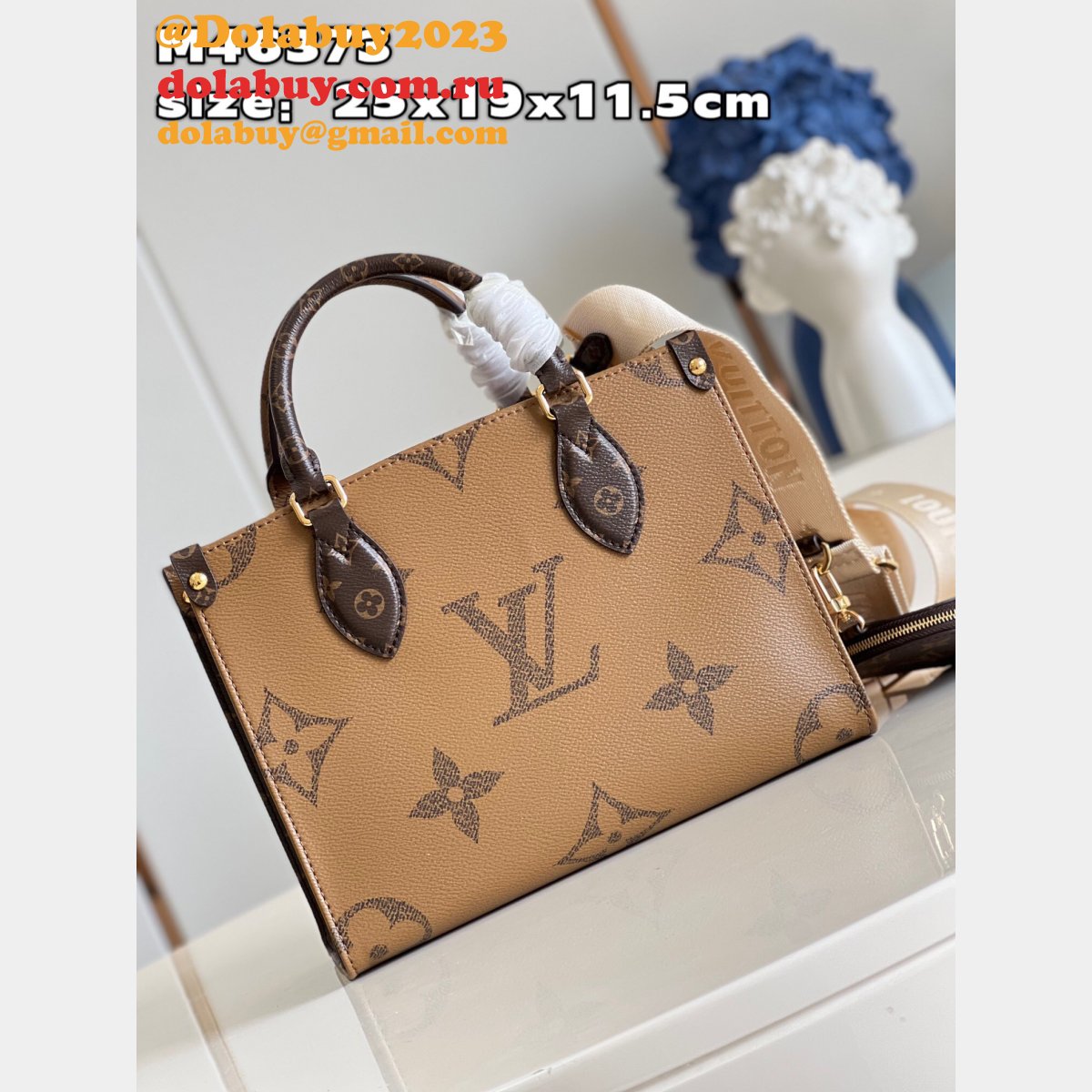 OnTheGo Knockoff Louis Vuitton M46373  Autres Toiles Monogram Bag