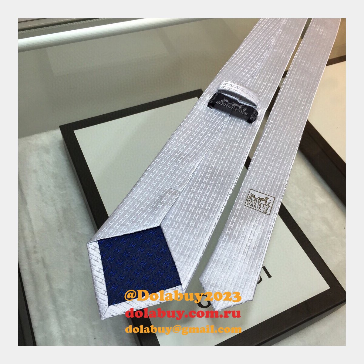 2020 Best Hermes H ties Geometric patterns