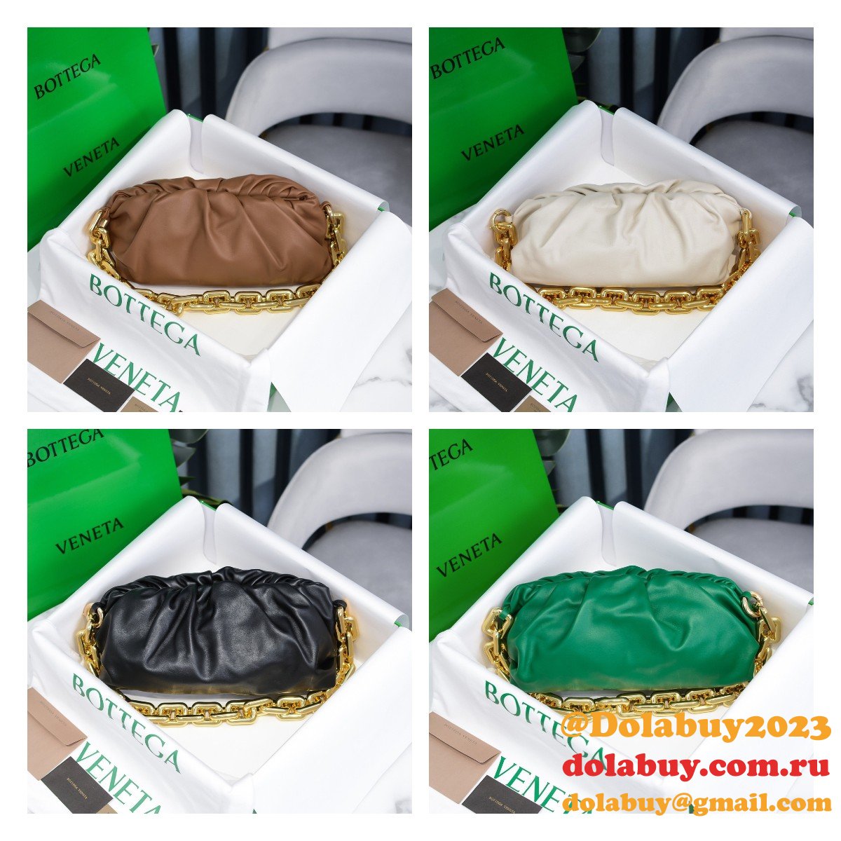 Where to find the Best Replicas Bottega Veneta 30CM Chain Pouch Bag Dupes