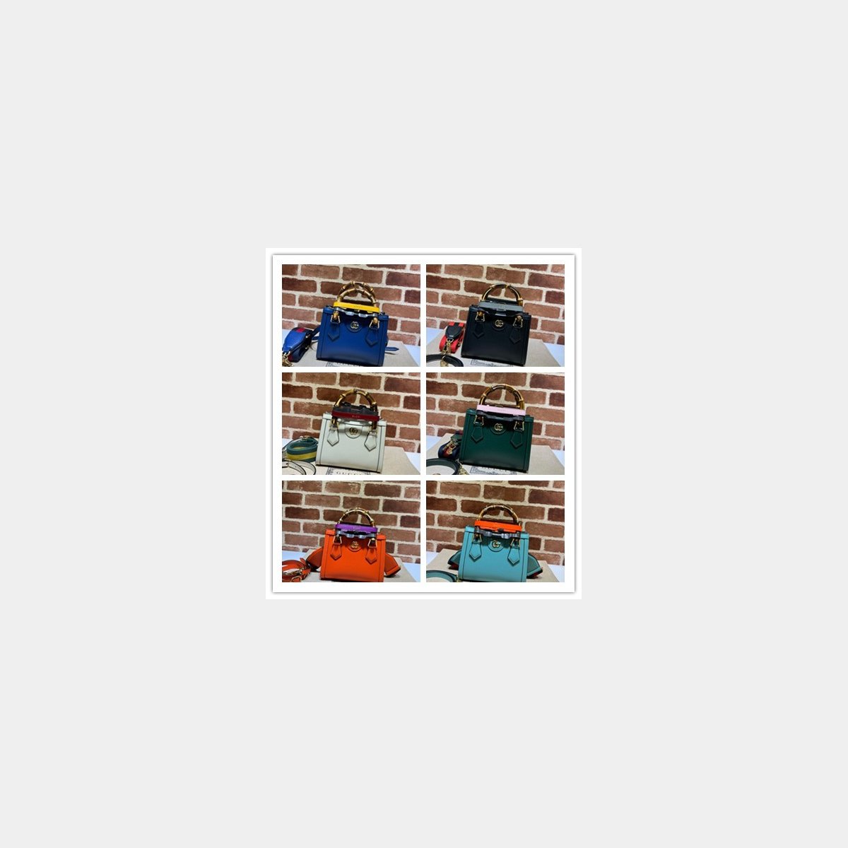 Gucci designer replica 702732 Diana mini tote bag leather