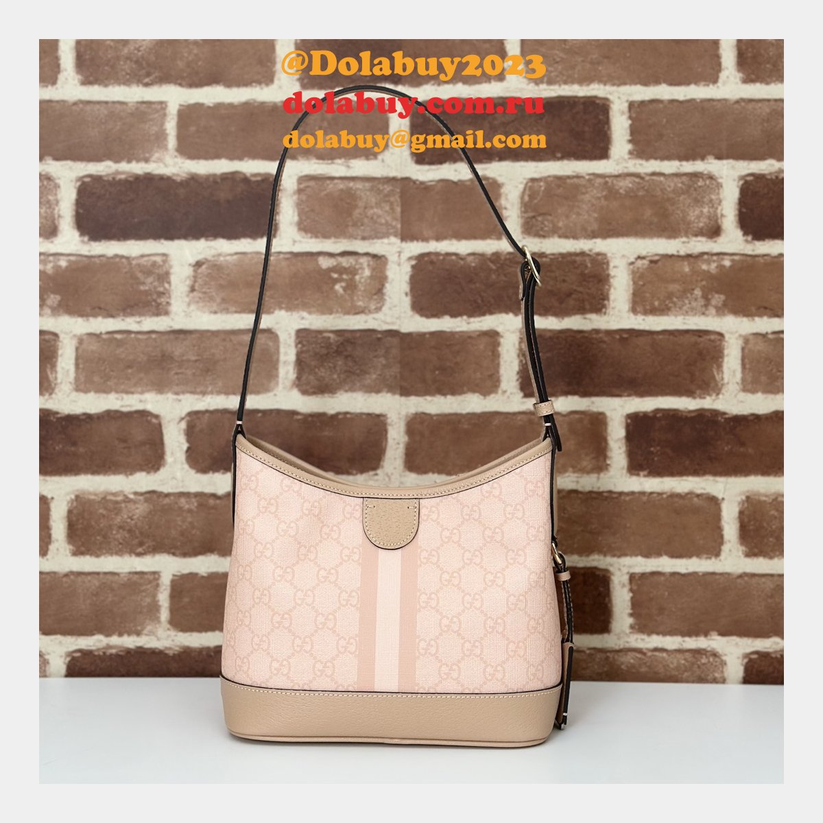 ophidia G*u*i knockoff half moon 781402 gg small shoulder bag