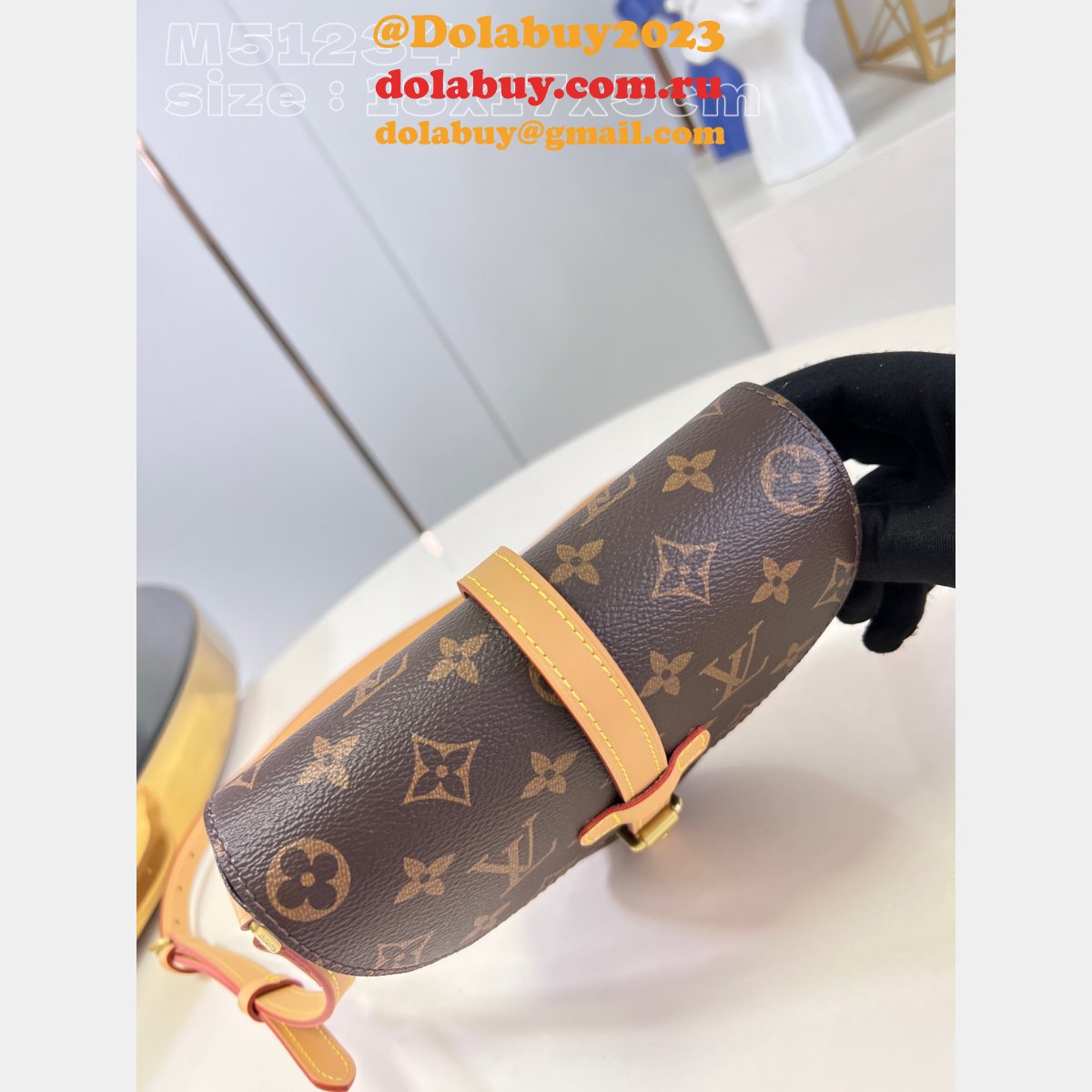 Auth Replica Louis Vuitton 1:1 High Quality Monogram Chantilly M51233 Shoulder