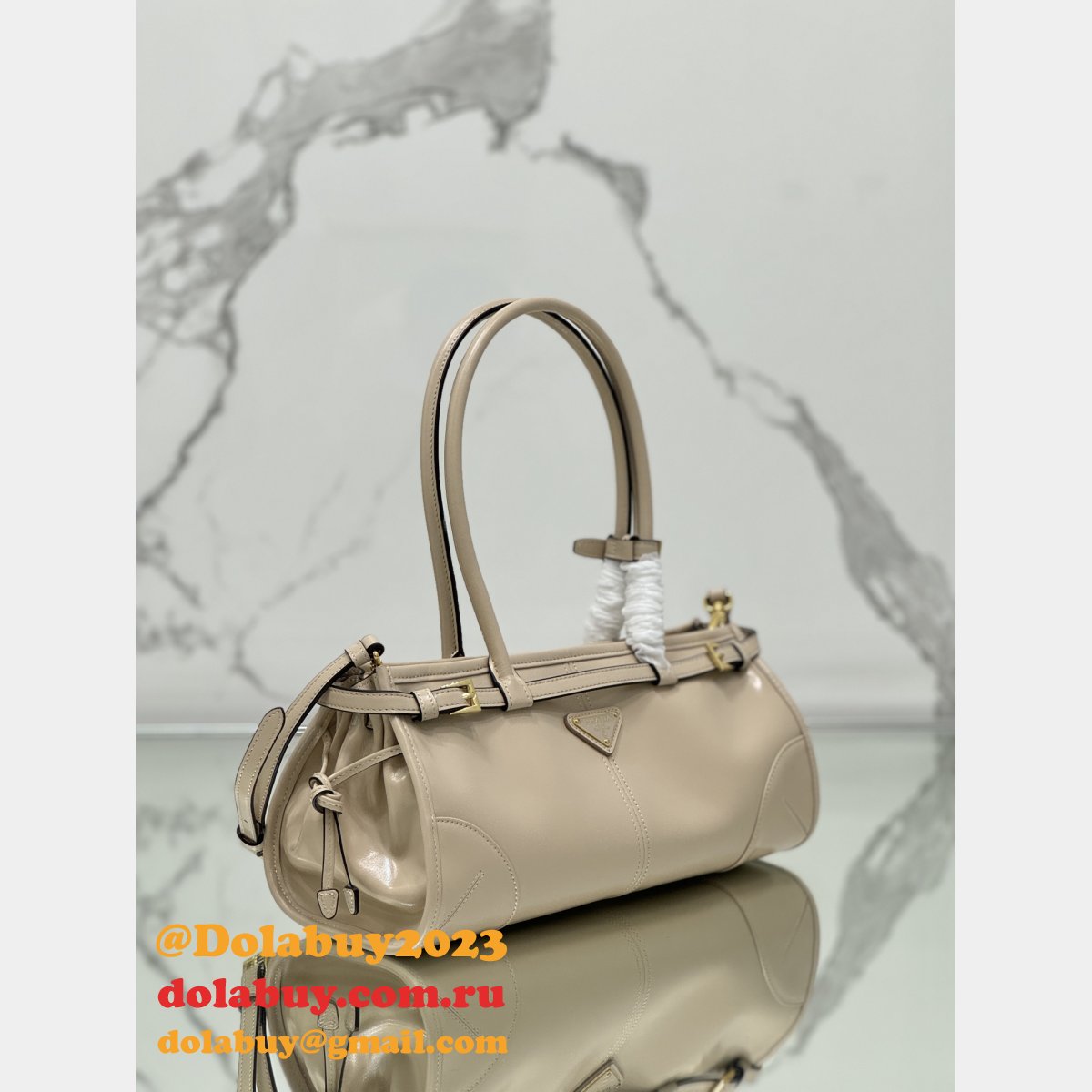 DUPLICATE SOFT LUX PRADA 2024 1BA426/1BA433 HANDBAGS