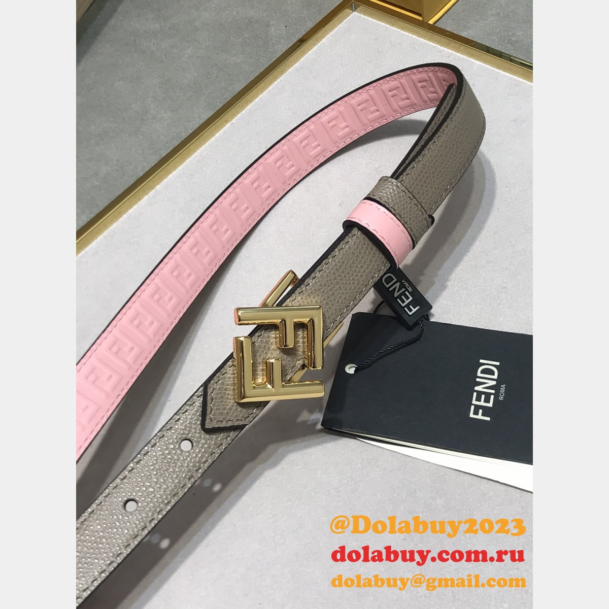 luxury F**di belt 20mm fashion wholesale