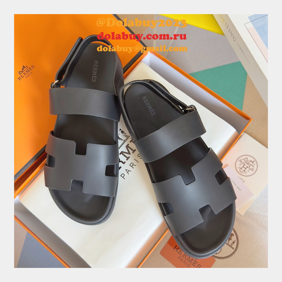 Luxury Hermes Genius Sandal 2025