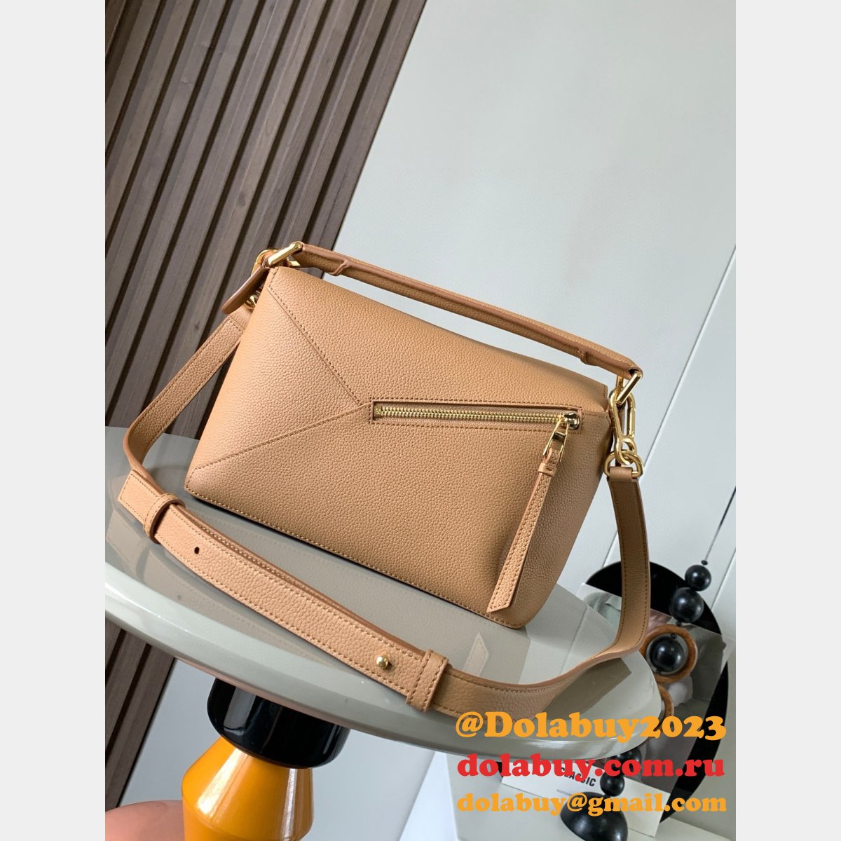 Top Quality Puzzle Bag In Soft Grained Calfskin Medium 29CM