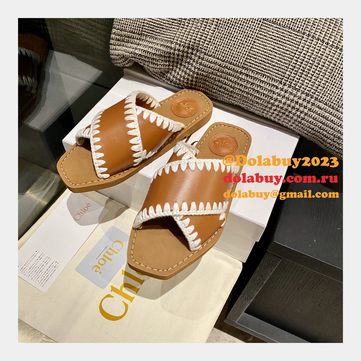 Sandals High Quality Replica Luxury Design Chloe Shoes