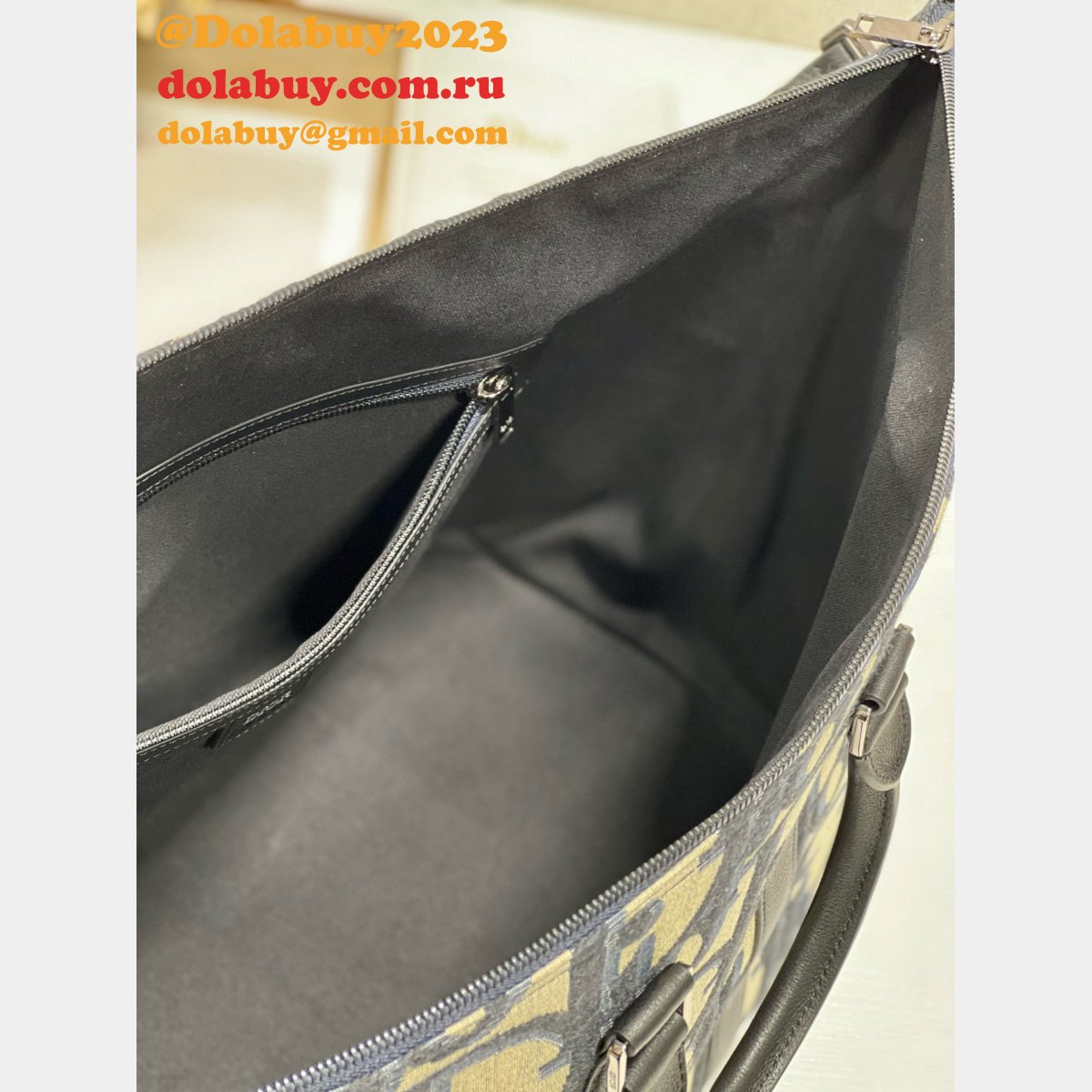 7 Star Dior Oblique Weekender 40 handbag