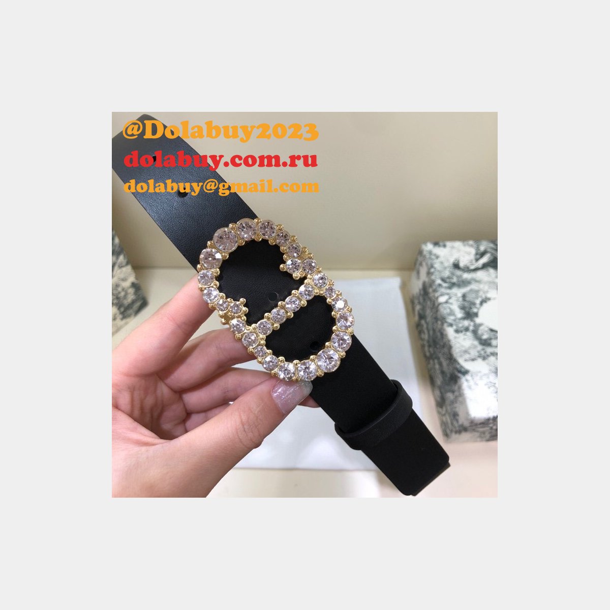 AAA+ Christian Dior AAA Belts 30mm Best