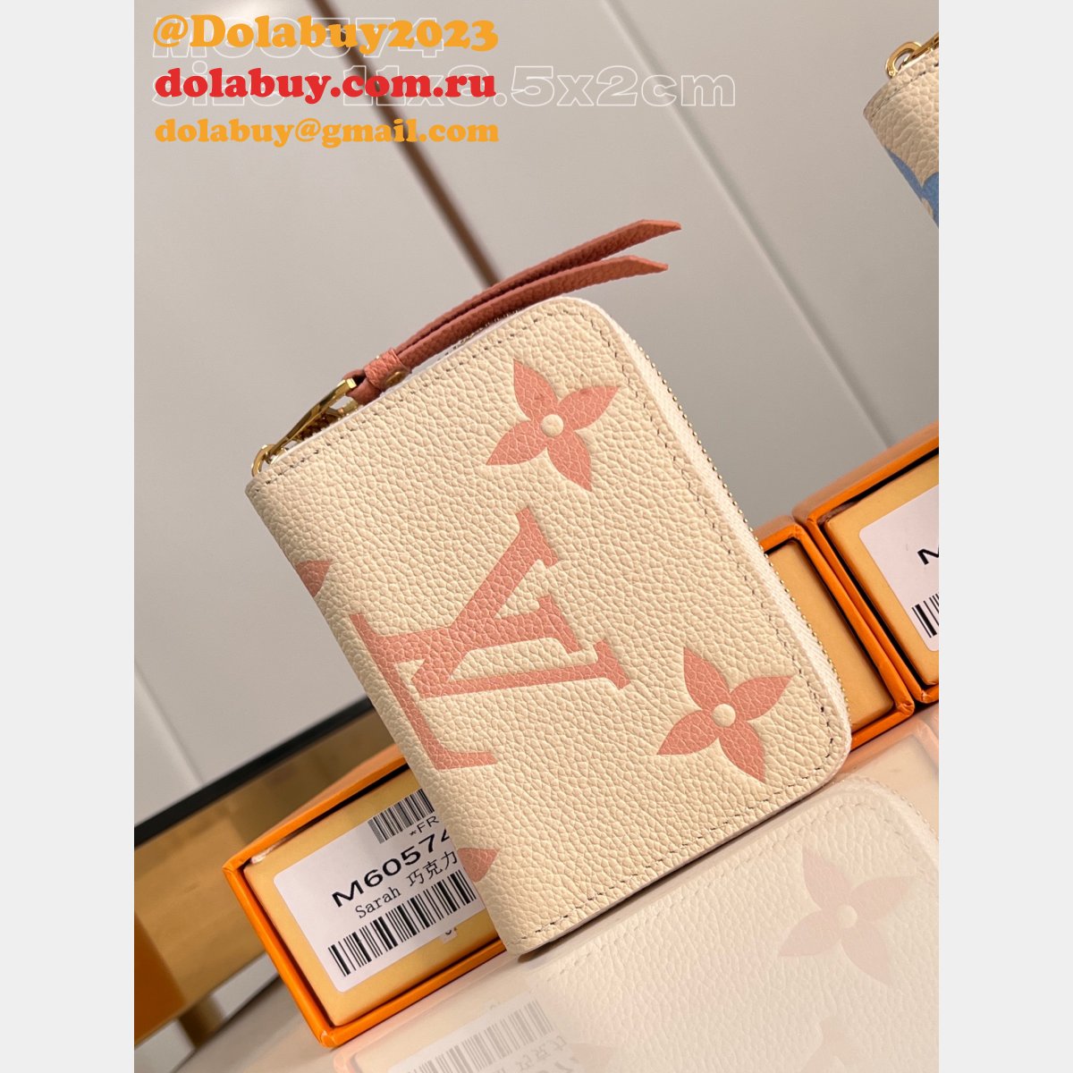 Knockoff Louis Vuitton M60574 Zippy Coin Purse 1:1 Bag