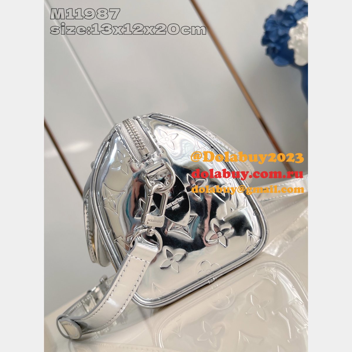 Replica Louis Vuitton M11987 Speedy Bandoulière 20 Monogram Canvas LV Lcons Bag