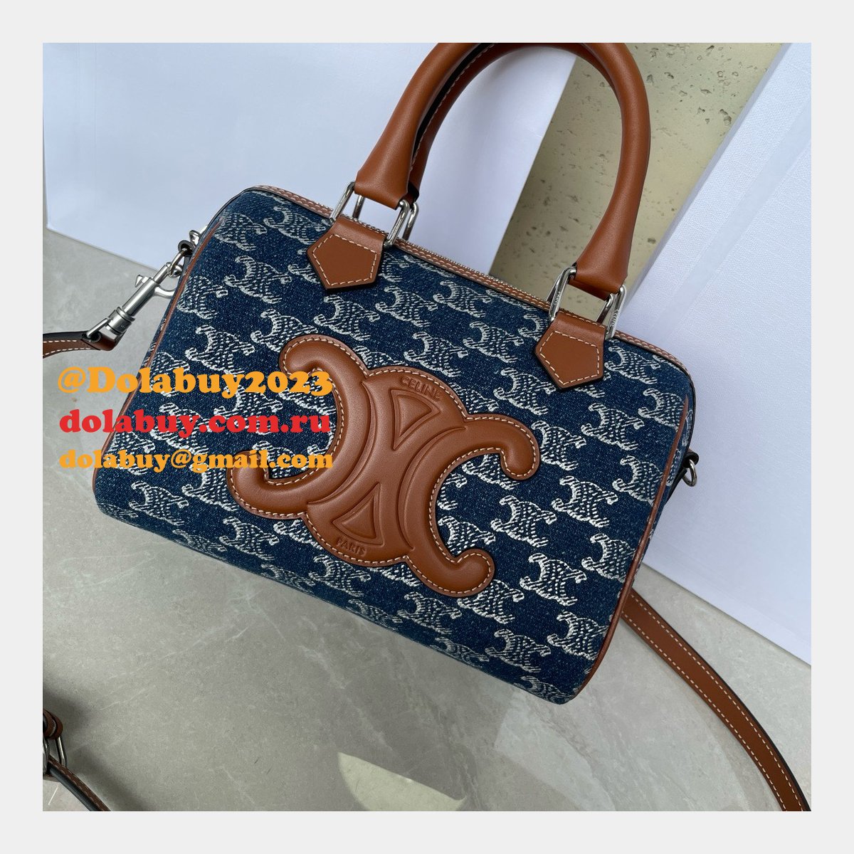 Celine Top Quality Small Boston Smooth Copy 113773 Bag