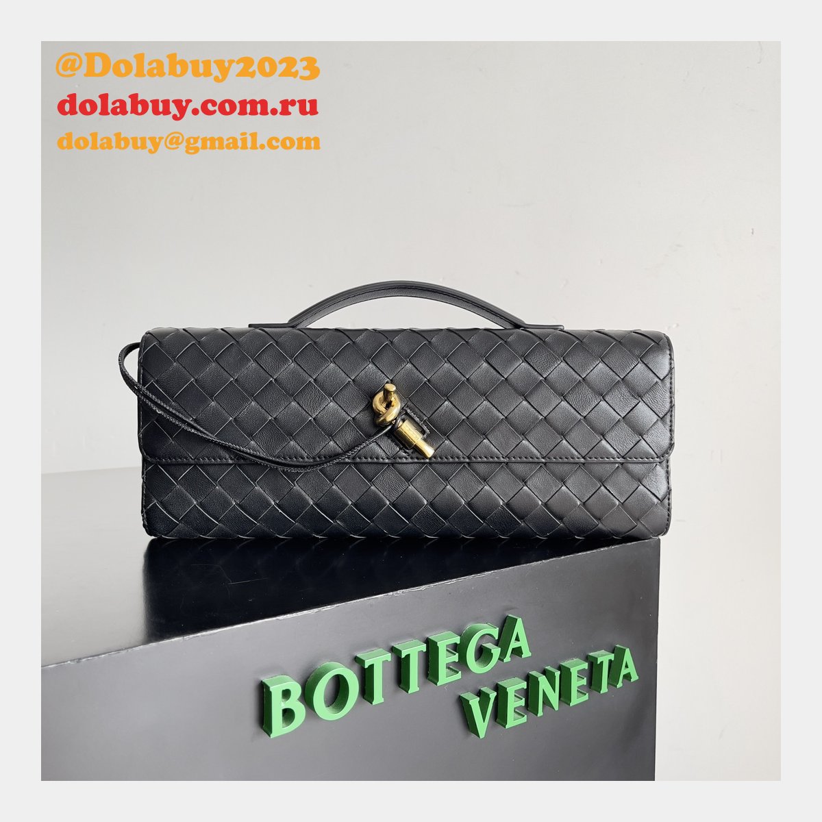Luxury 741511 Replica Bottega Veneta Andiamo Evening Bags