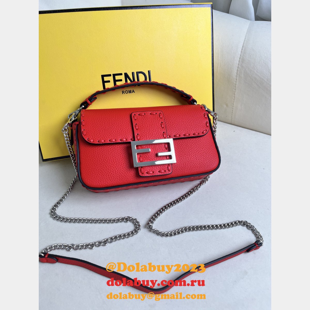 wholesale fashion F**di baguette handbag #8007