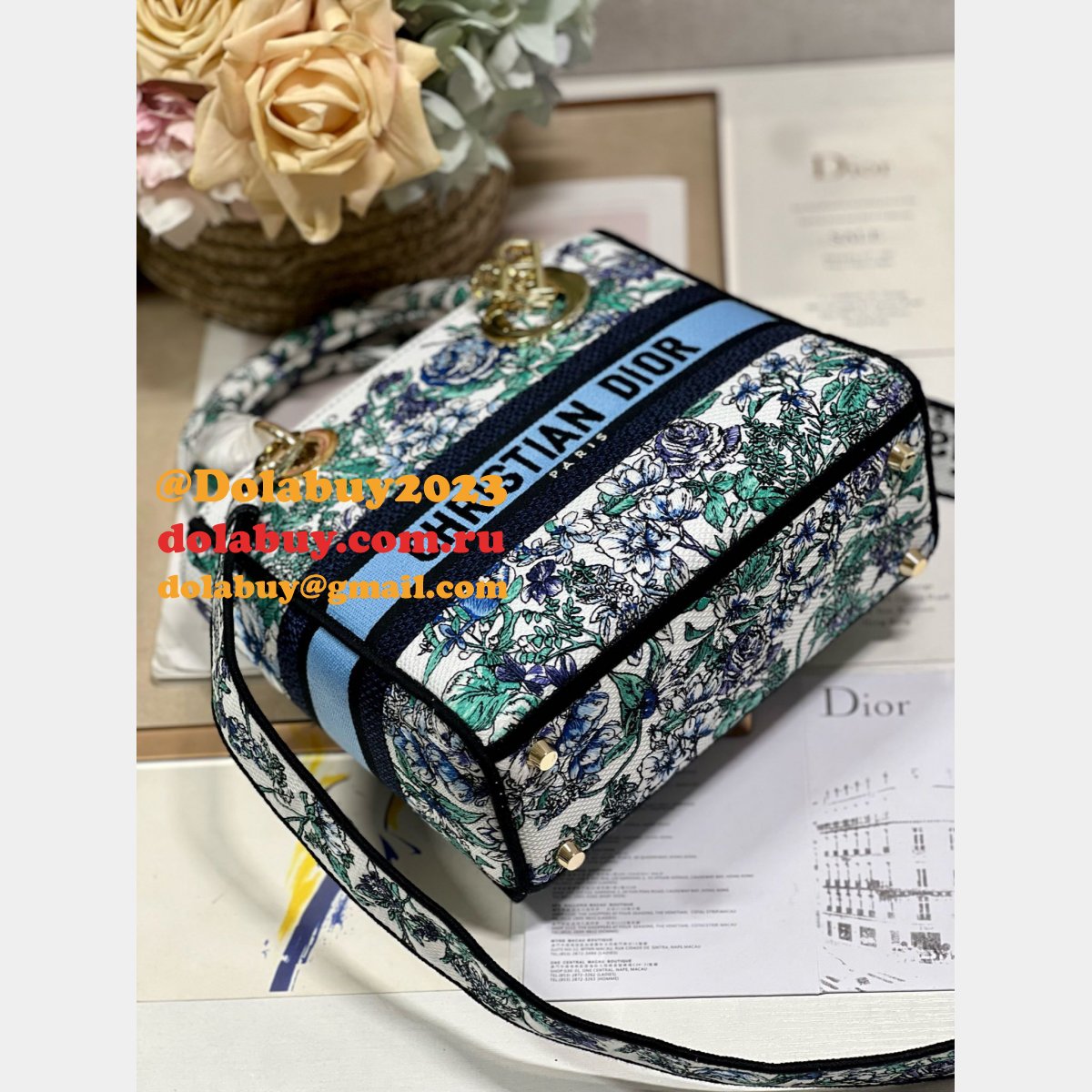 Best Quality Replica Christian Dior Lady Dior 24cm Bag