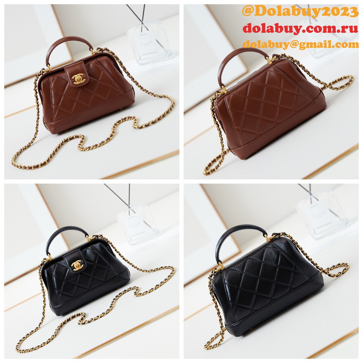 Best Top Handle Knockoff AS4958 Mini High Quality Bag