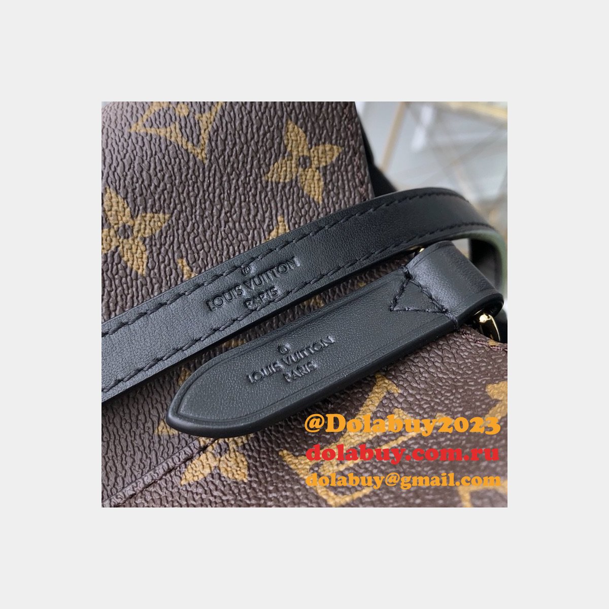 Louis Vuitton Top Quality Monogram Canvas Leather Handbag Neonoe M44020