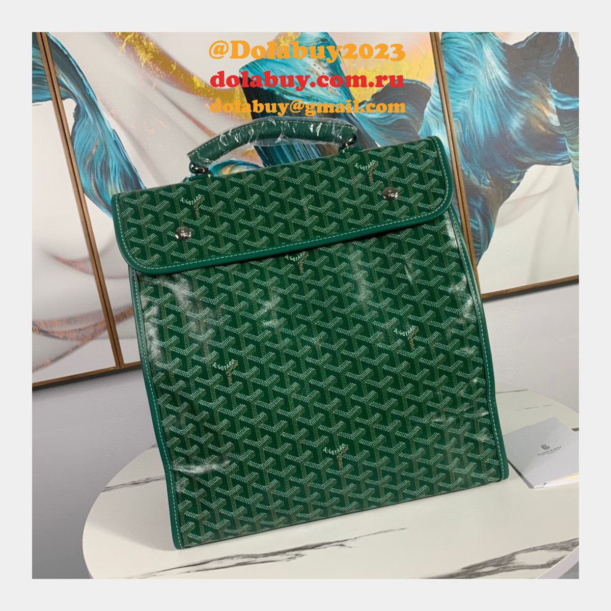Goyard 1:1 Mirror Latest Saint Lager Designer Replica Bag