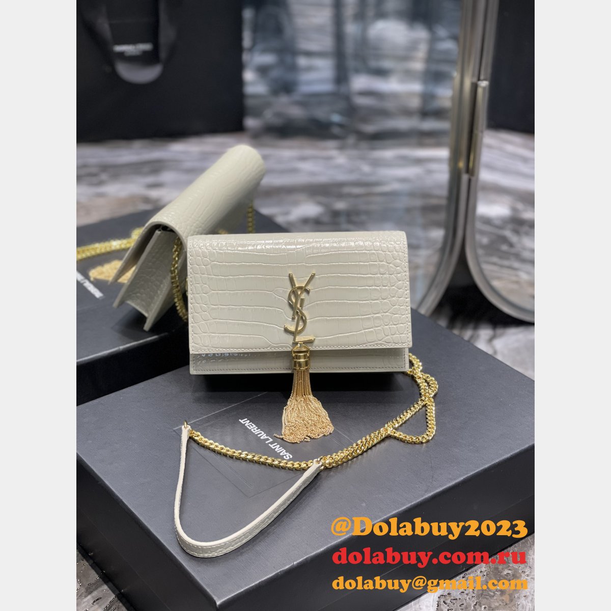 Replica UK YSL Kate Monogram 452159 Tassel Bags For Sale