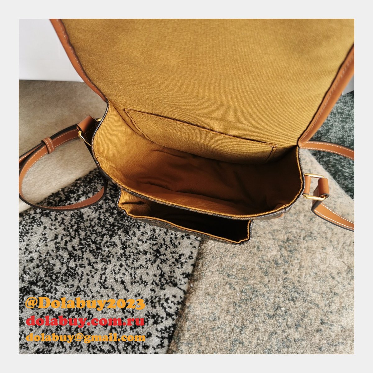 Celine Best Quality Designer Folco Besace 191502 Replica Bags