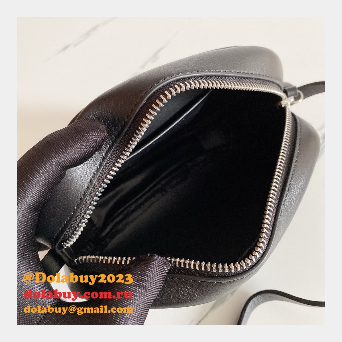 Replica balenciaga everyday Shoulder Black Bag