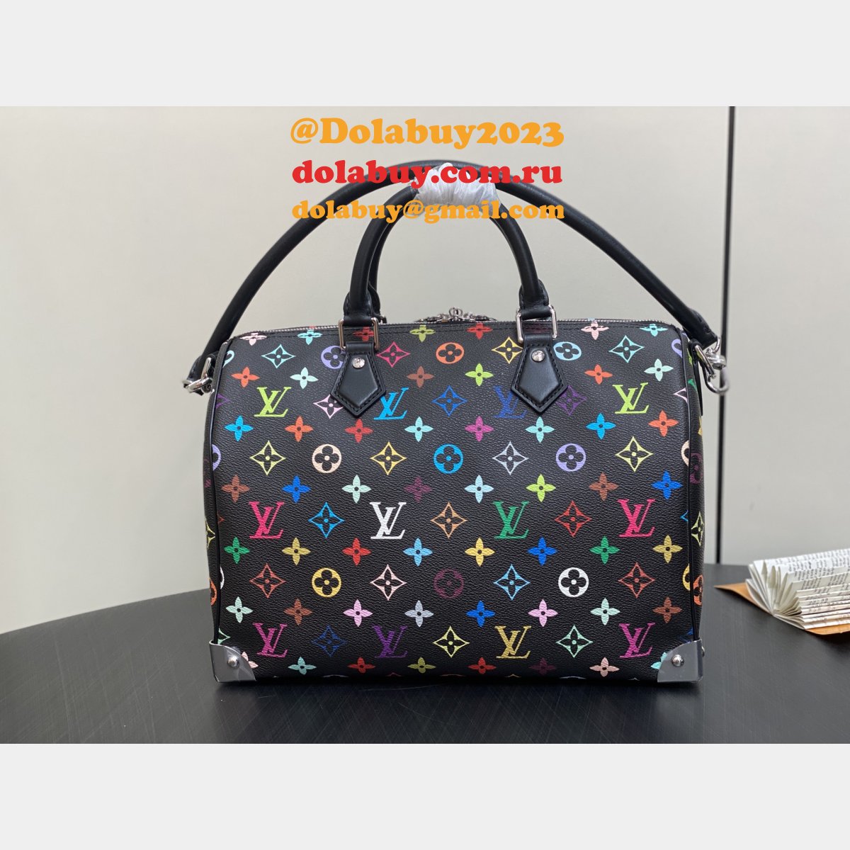 First 2025 Replica Louis Vuitton M13257 LV x TM Speedy Soft 30 Lcons Bags