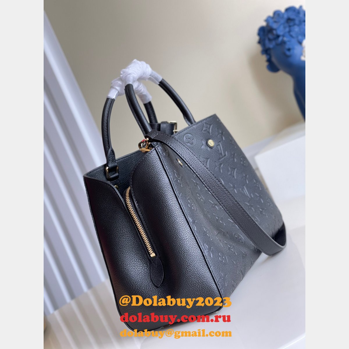 Louis Vuitton Top Quality M41048/M42746/M44931 Montaigne MM Monogram Empreinte Leather