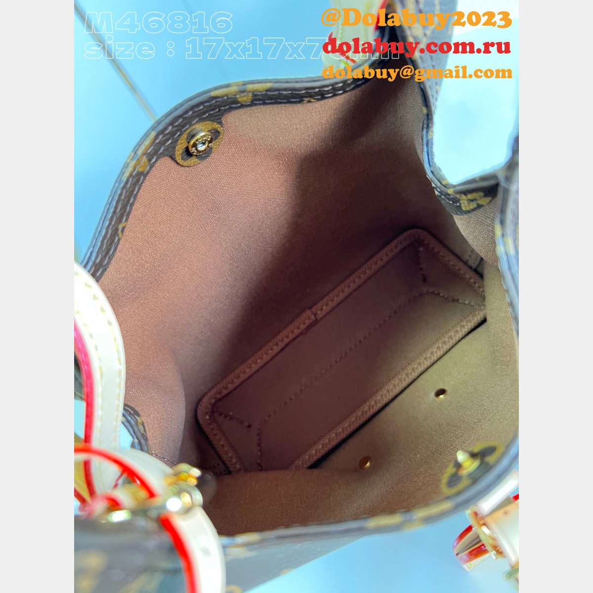 Luxury Duplicate Louis Vuitton Atlantis M46817 Monogram Reverse Bag