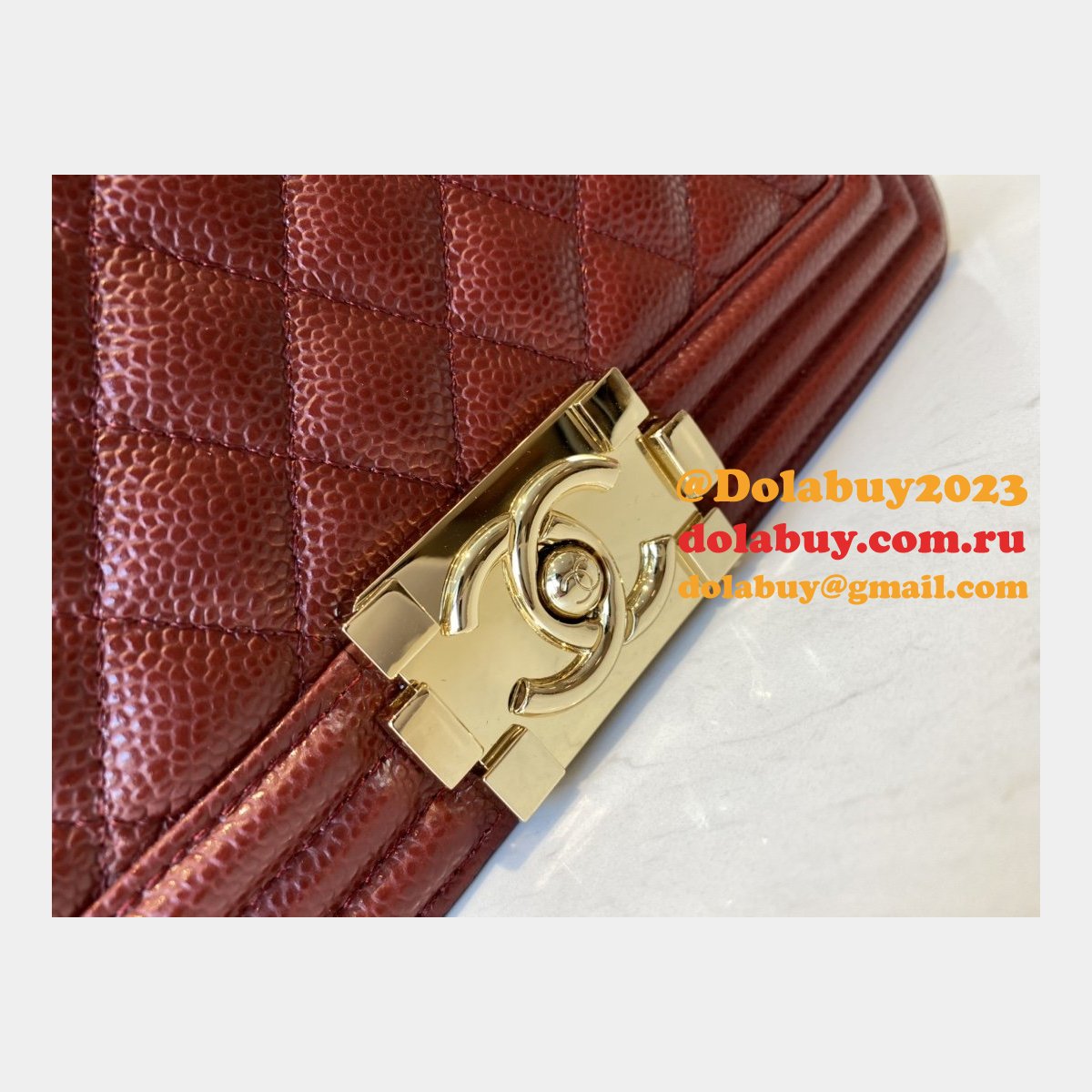 CC Replicas Calfskin & Ruthenium-Finish Metal Boy Many Colours