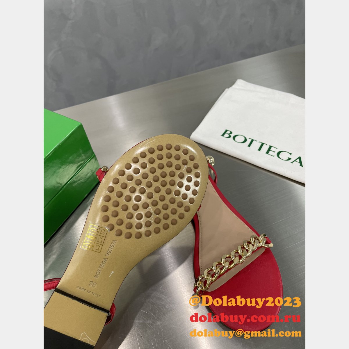 Fashion Best Replica Bottega Venet Shoes 2022 Flat