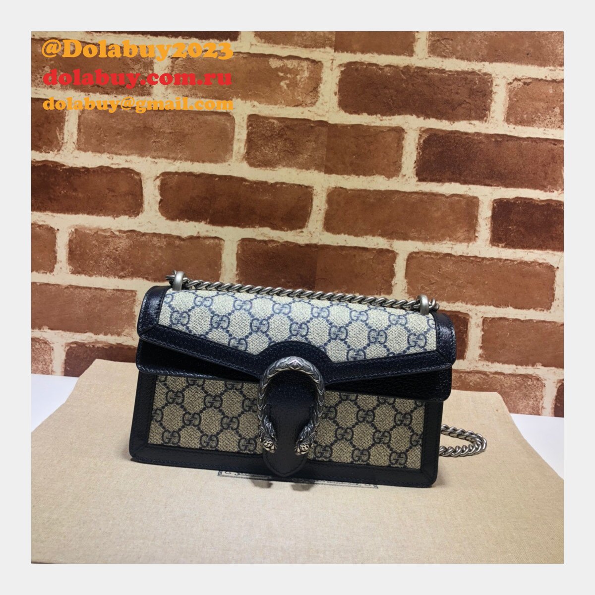 High Quality Designer Replica Dionysus GG small shoulder 499623 bag