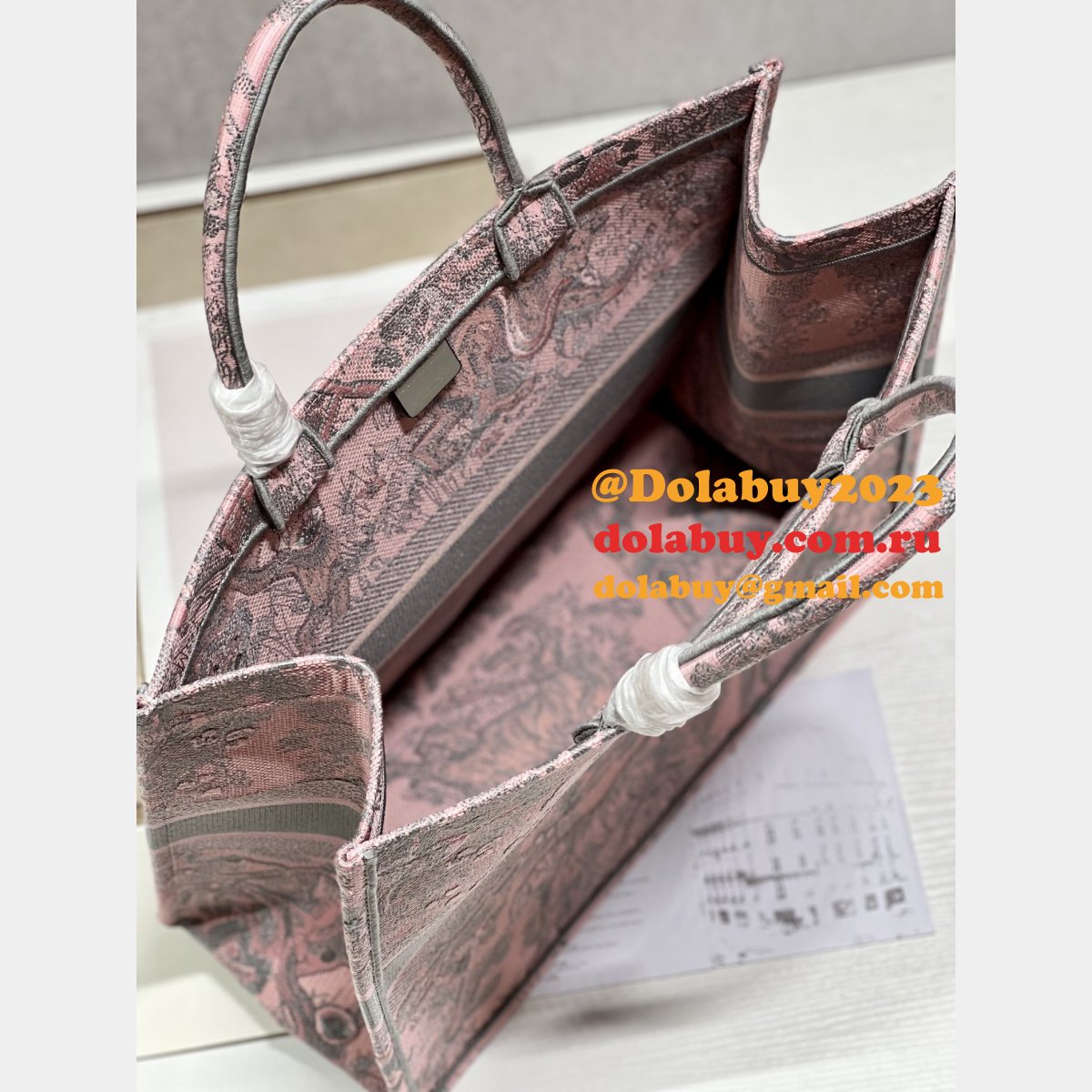 Luxury DIOR BOOK TOTE CHEAP REPLICA BAG Designer