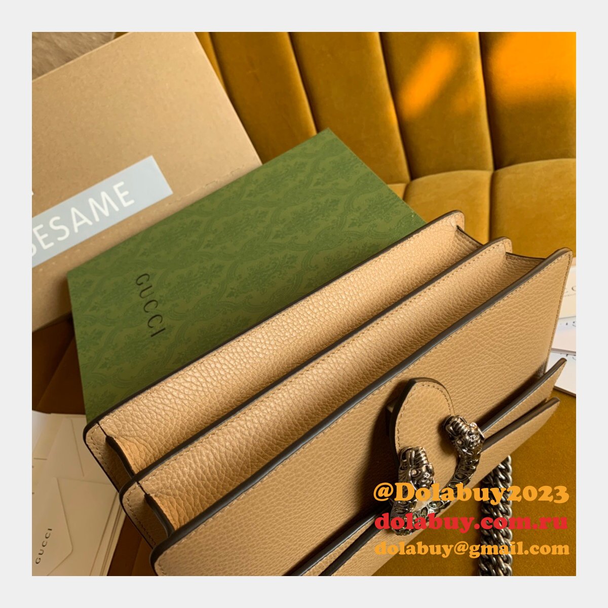 best G*u*i replica 400249 dionysus gg shoulder brown bag