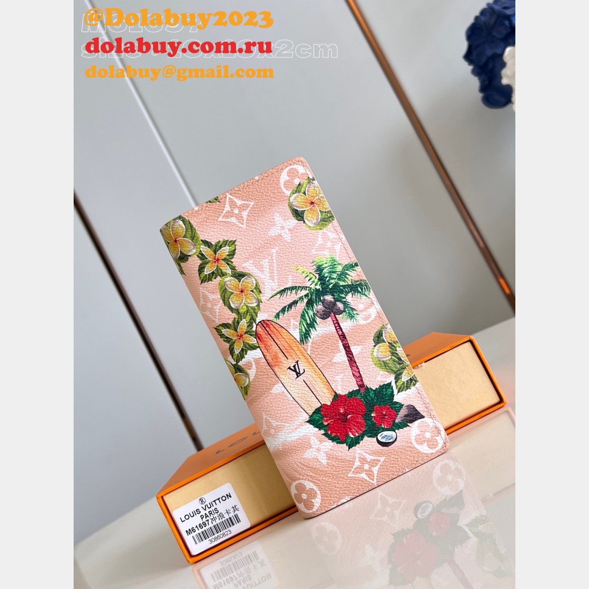 Designer Inspired M61697 Brazza Wallet Louis Vuitton Bag