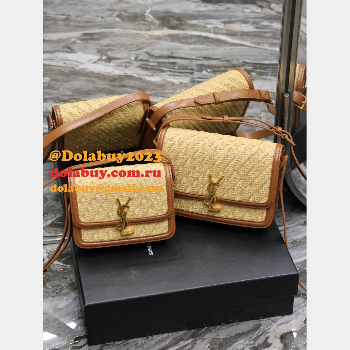 Wholesale YSL Perfect SOLFERINO BOX HANDBAG 634306