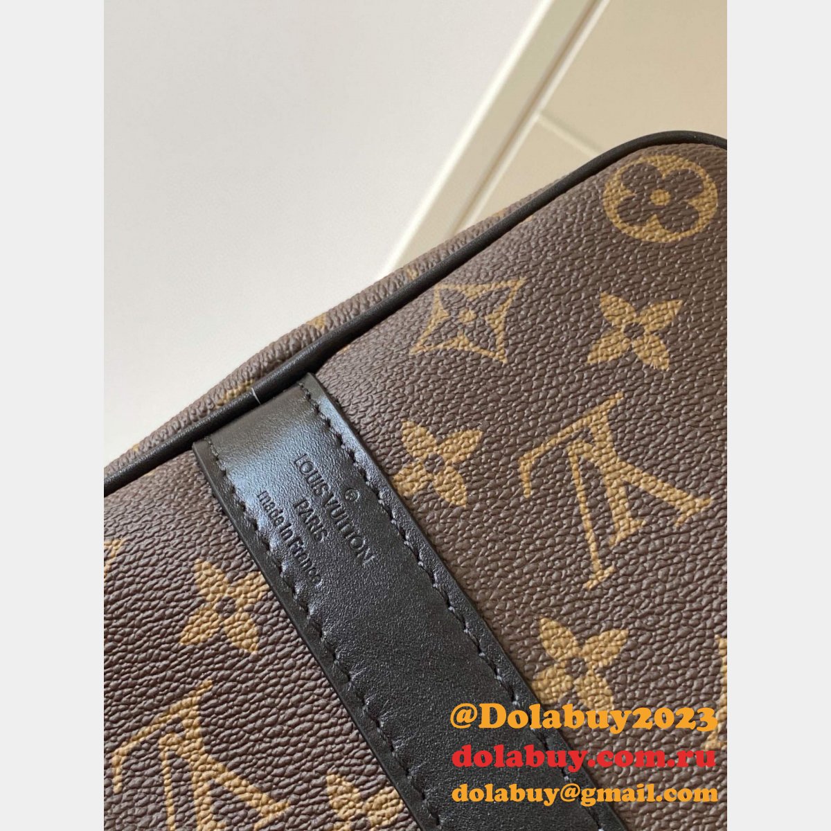 Louis Vuitton M56714/M56713/M56711 Replica 45/50/55CM Keepall Bandoulière
