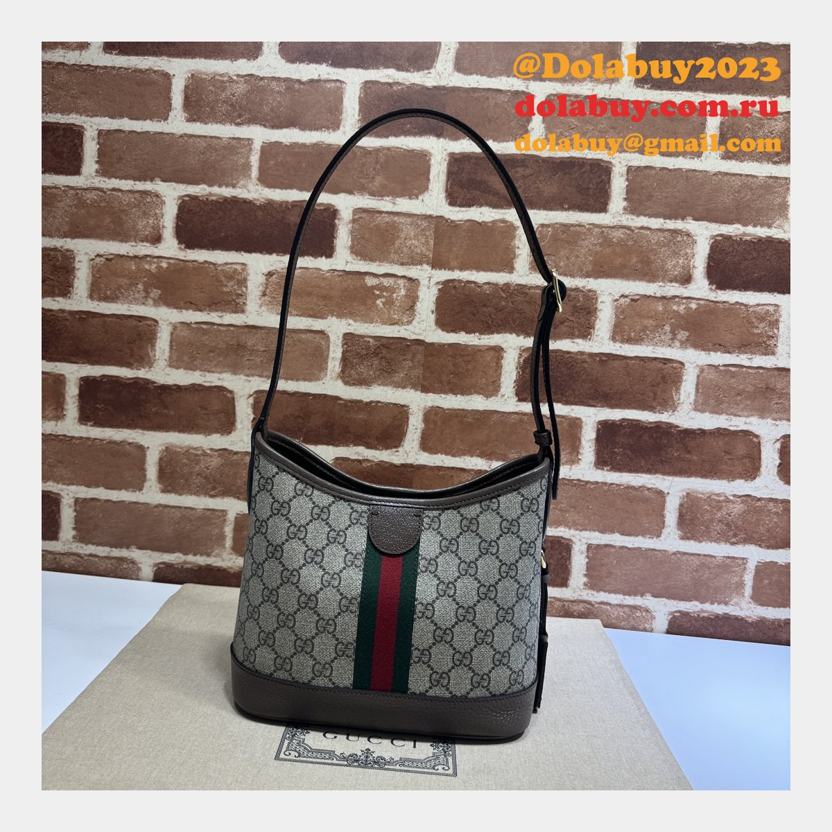 ophidia gg G*u*i shoulder 781402 luxury high quality fake bag