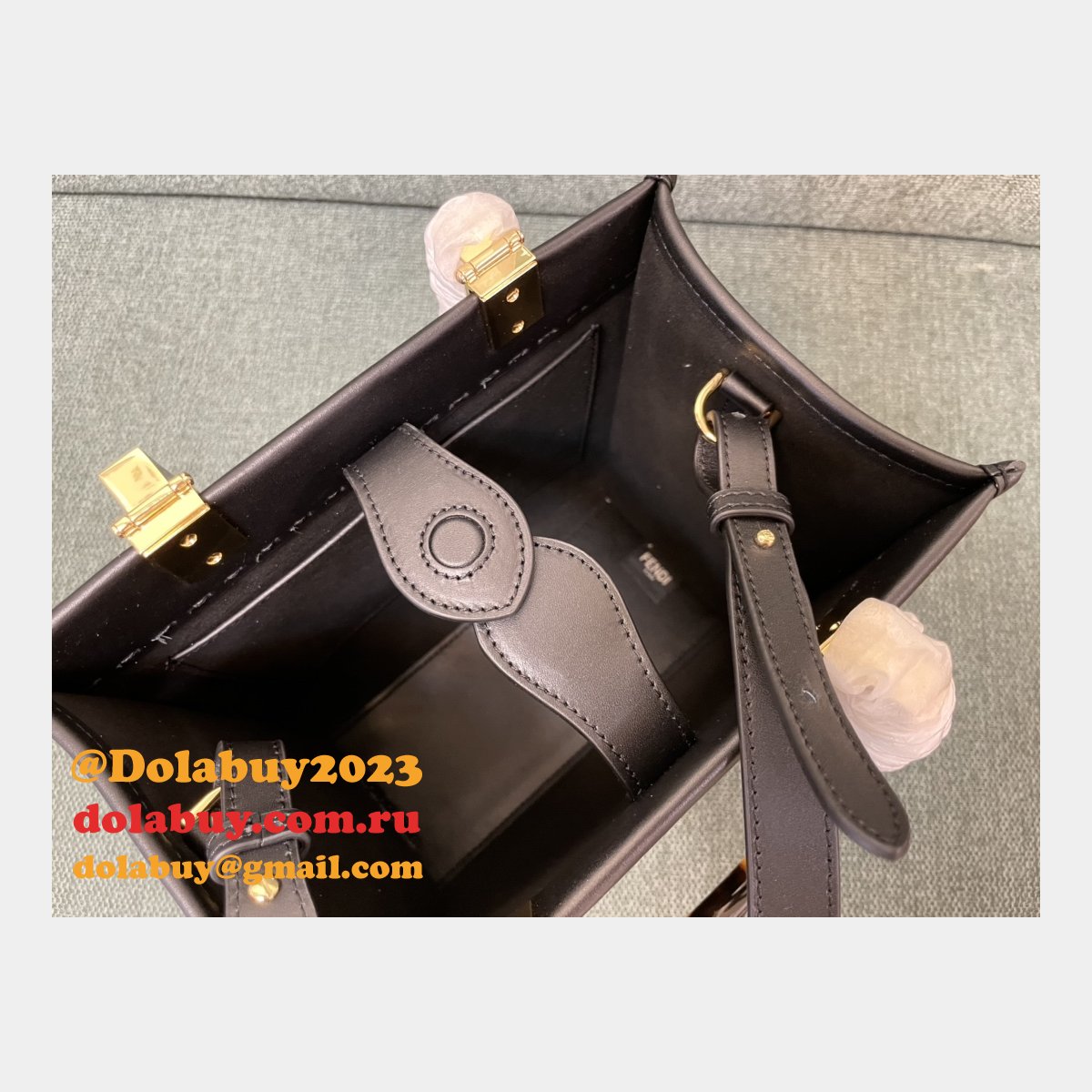 replica top quality F**di tote sunshine mini handbag