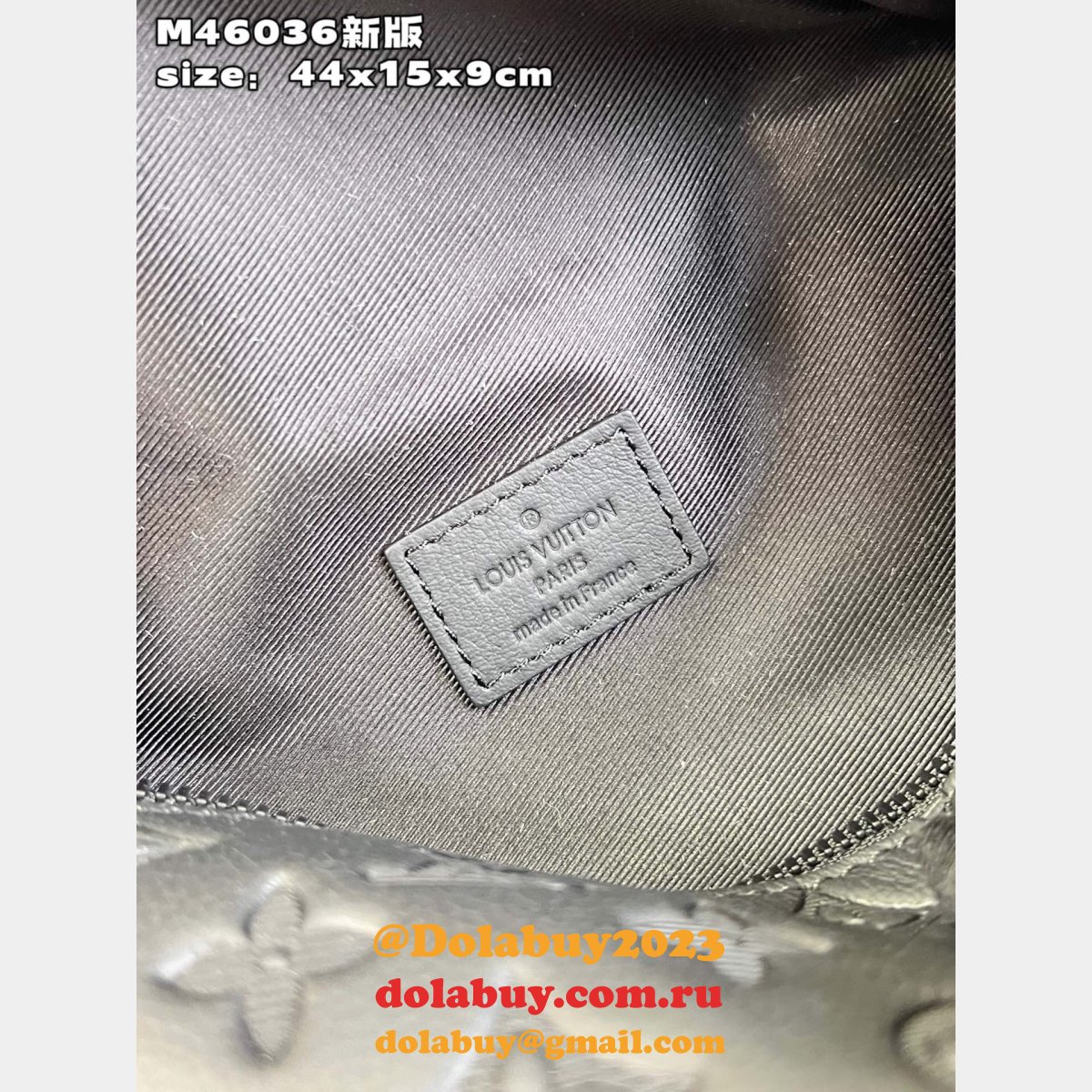 Louis Vuitton Discovery Bumbag M46036 Monogram Shadow High Quality Bag