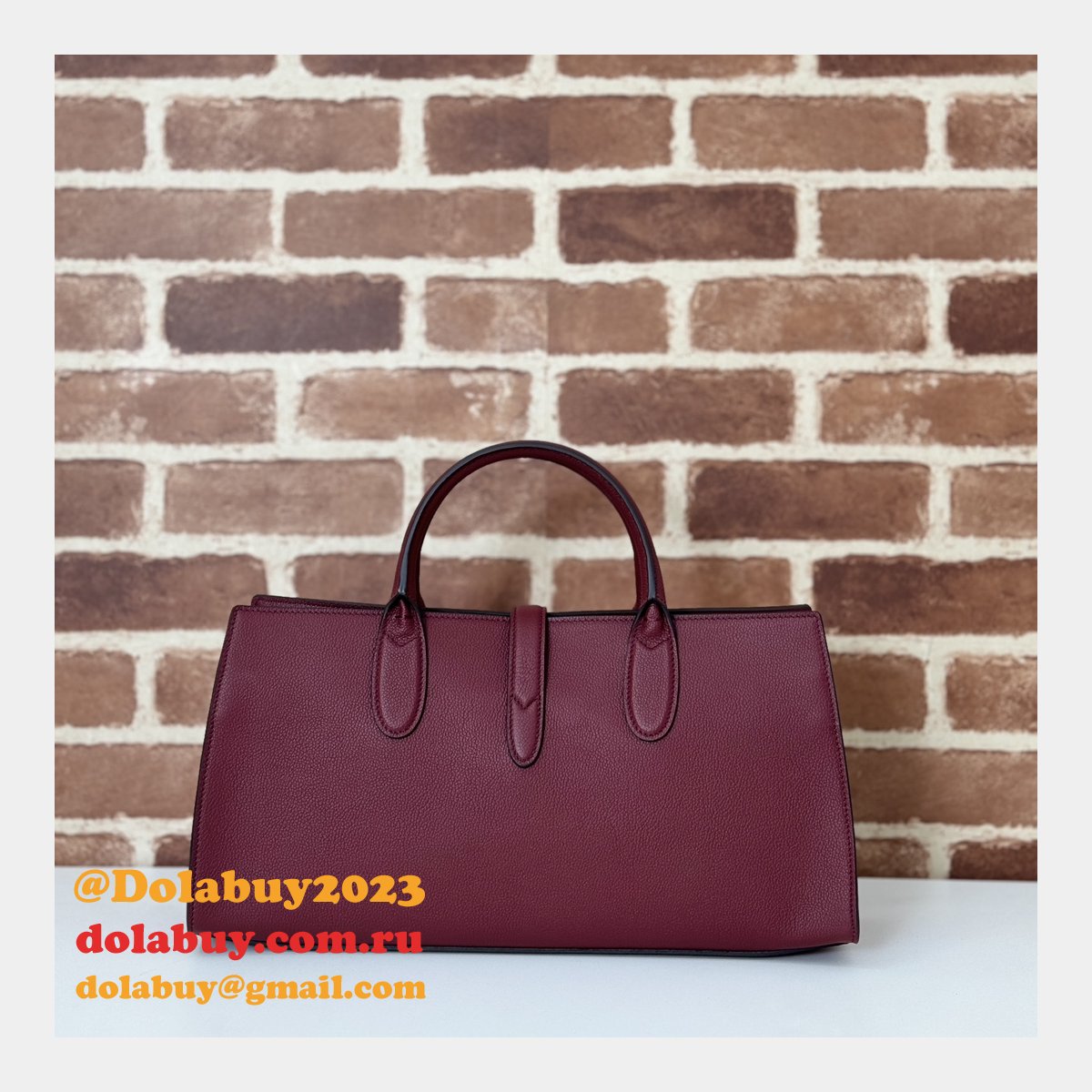 shoulder G*u*i replicas 795282 medium tote hook closure bag