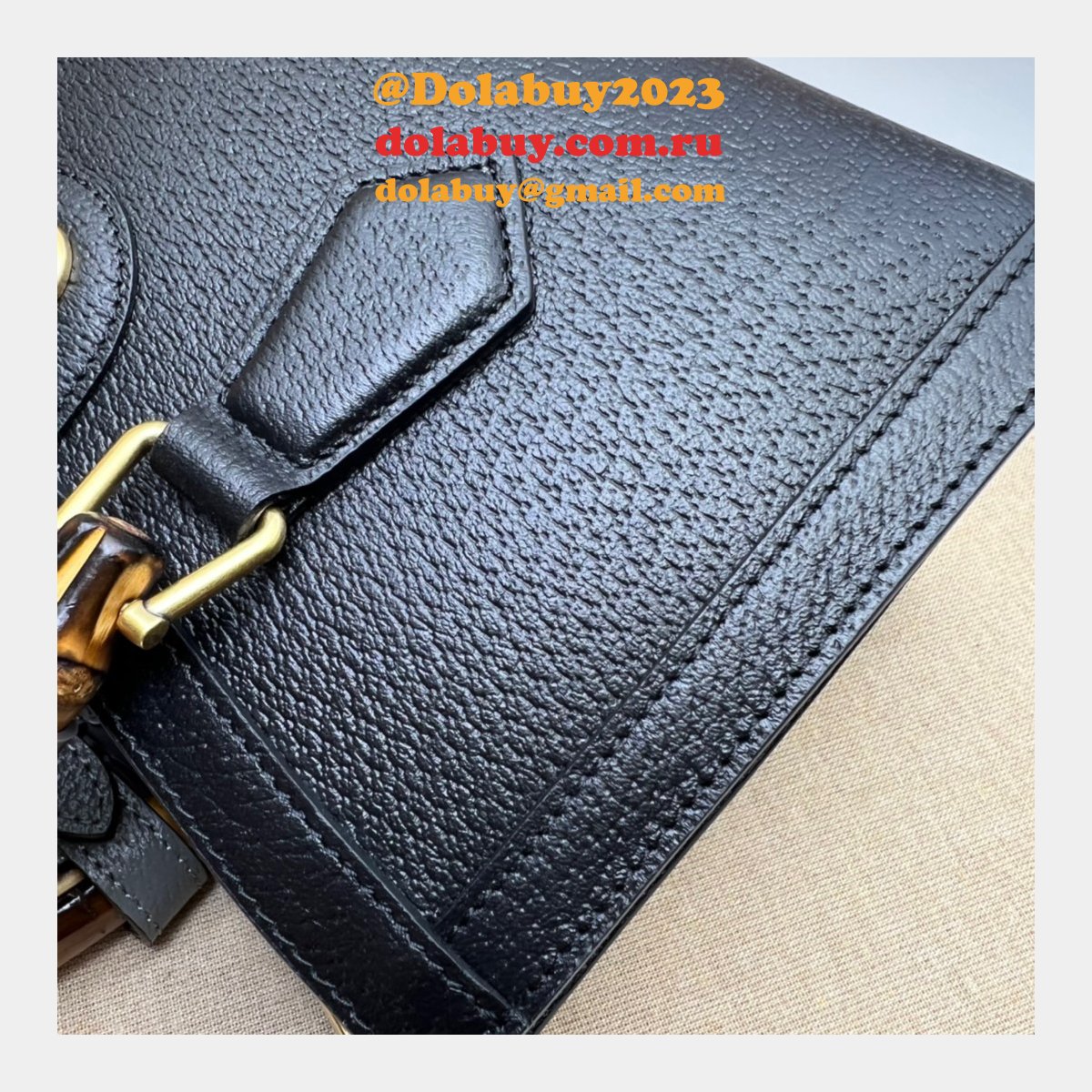 G*u*i diana replica 735153 small shoulder 1:1 mirror bag