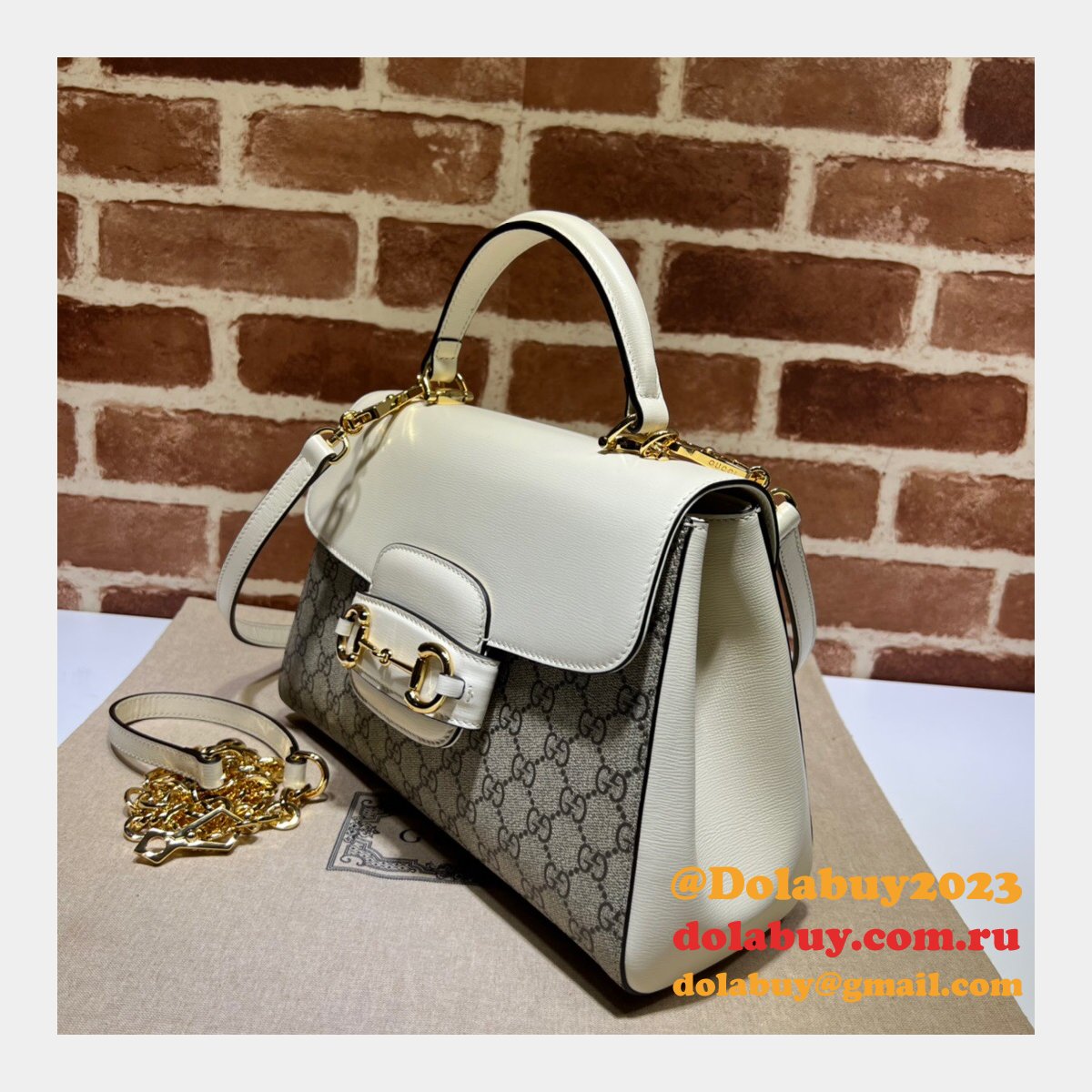 replicas G*u*i high-end horsebit 1955 top handle 702049 bags