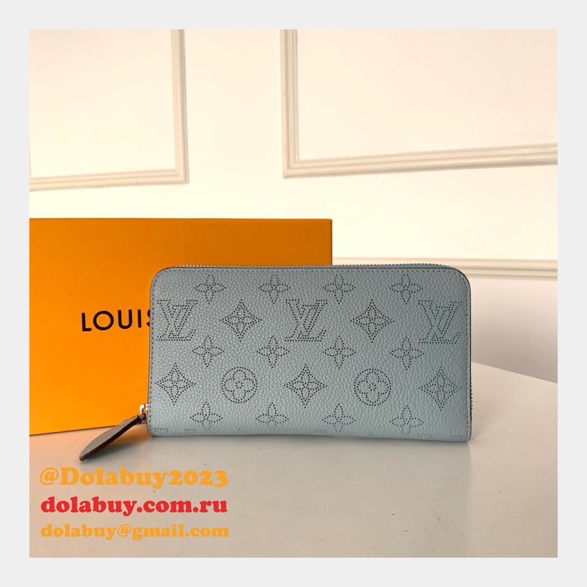 Louis Vuitton M61867 Fake Zippy Wallet Mahina Multiple Colour