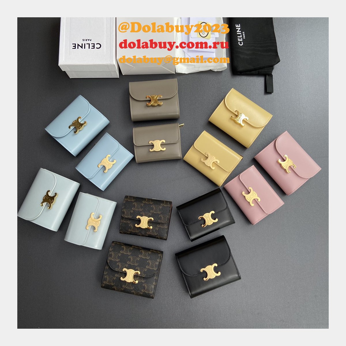 More Best The Replica Celine Wallets Online Store